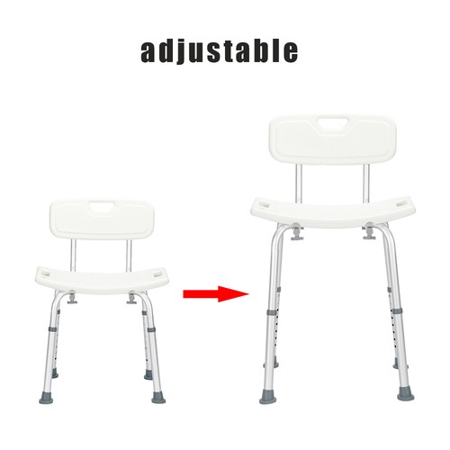 Aluminum bathroom chair - aluminum,